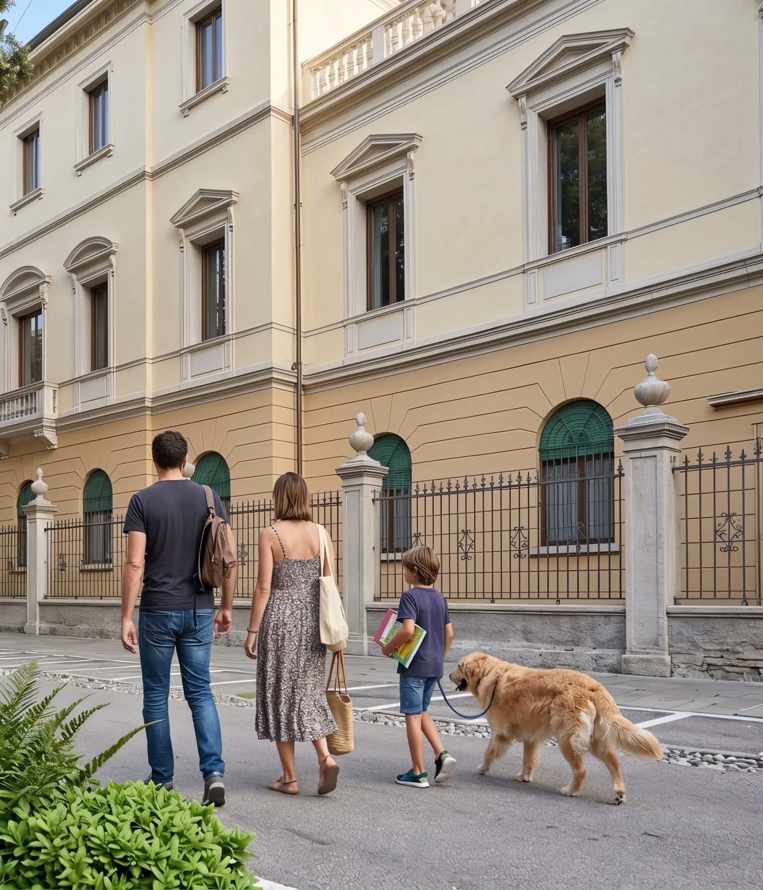Passeggiata in quartiere